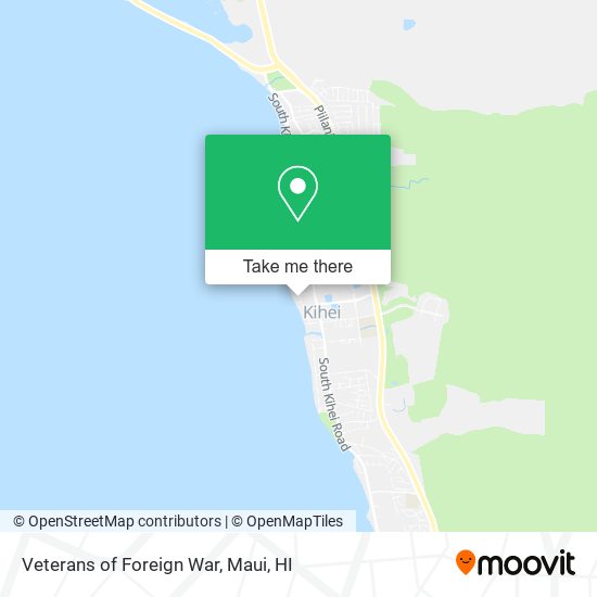 Mapa de Veterans of Foreign War