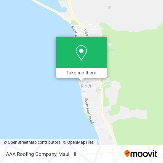 AAA Roofing Company map