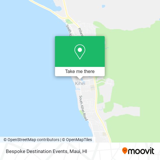 Bespoke Destination Events map