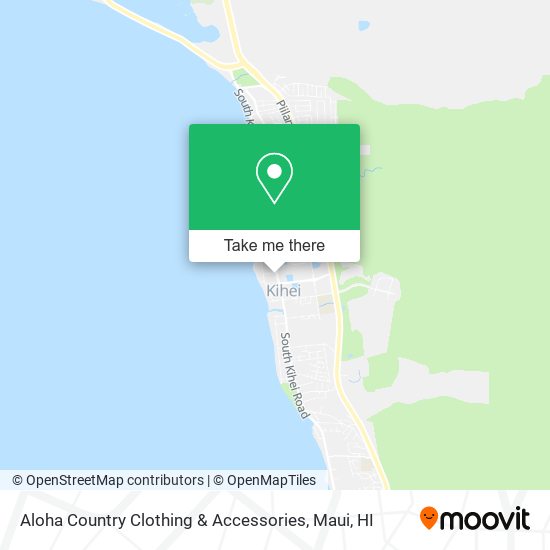 Aloha Country Clothing & Accessories map