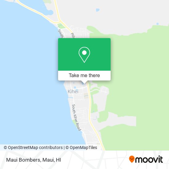 Maui Bombers map