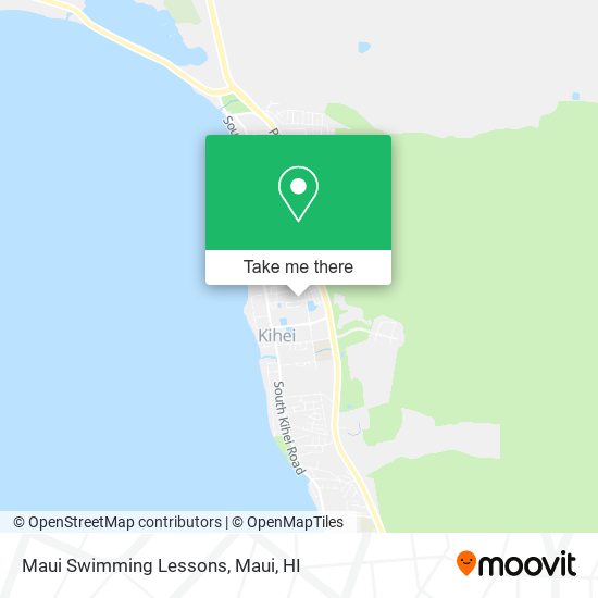 Maui Swimming Lessons map