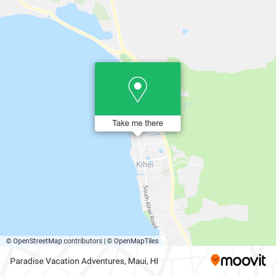 Paradise Vacation Adventures map