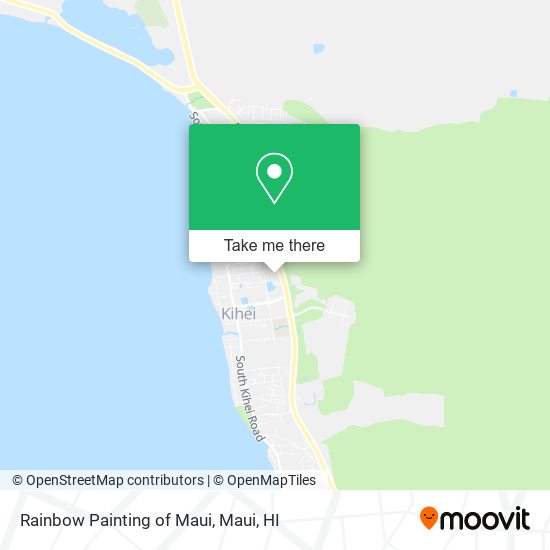 Mapa de Rainbow Painting of Maui