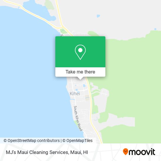 MJ's Maui Cleaning Services map