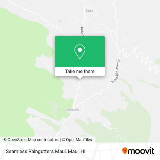 Seamless Raingutters Maui map