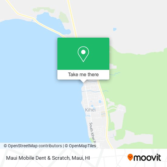 Maui Mobile Dent & Scratch map