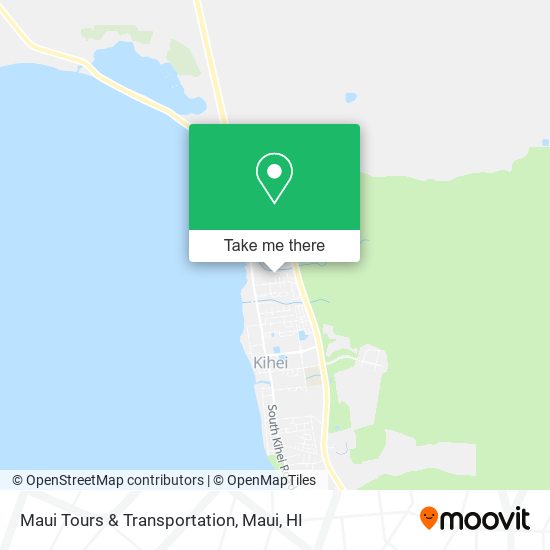 Maui Tours & Transportation map