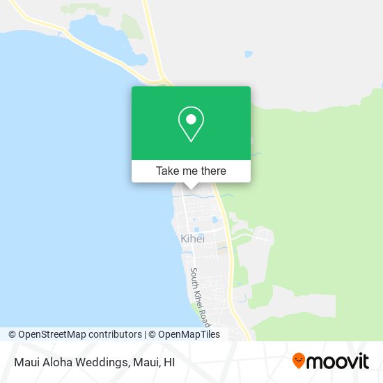 Mapa de Maui Aloha Weddings