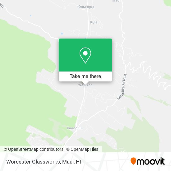 Mapa de Worcester Glassworks