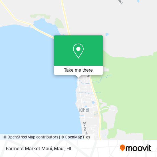 Mapa de Farmers Market Maui