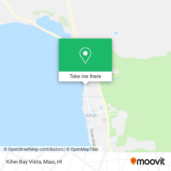 Kihei Bay Vista map