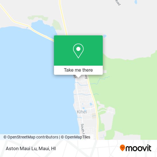 Aston Maui Lu map