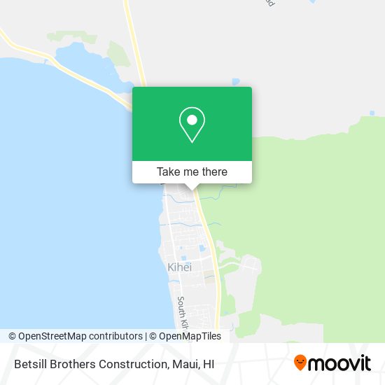 Betsill Brothers Construction map