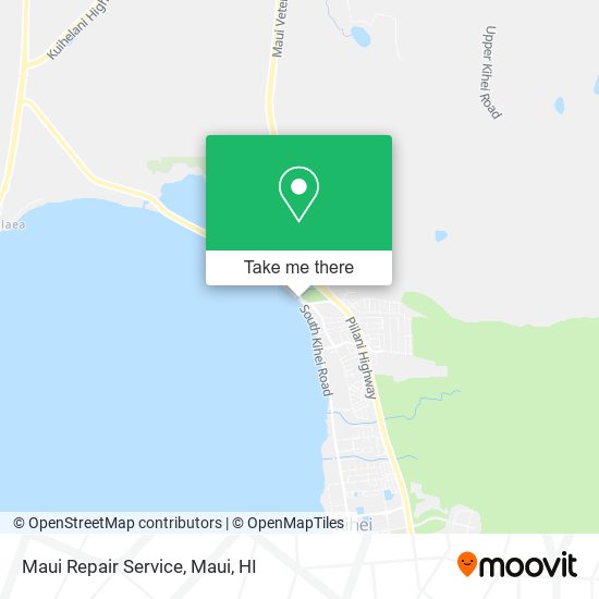 Maui Repair Service map