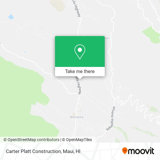 Mapa de Carter Platt Construction