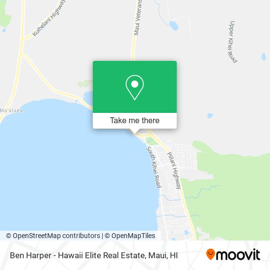 Ben Harper - Hawaii Elite Real Estate map