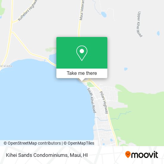 Kihei Sands Condominiums map