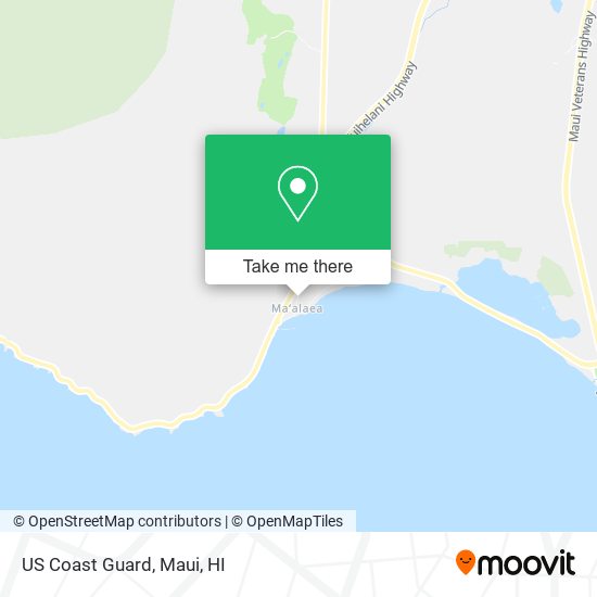 Mapa de US Coast Guard