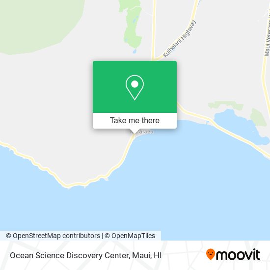 Ocean Science Discovery Center map