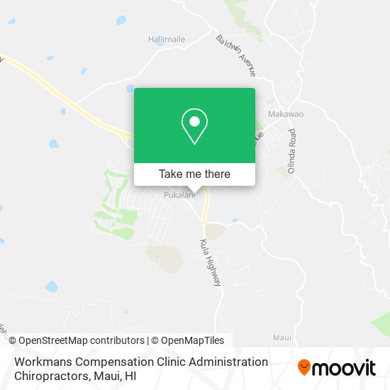 Mapa de Workmans Compensation Clinic Administration Chiropractors
