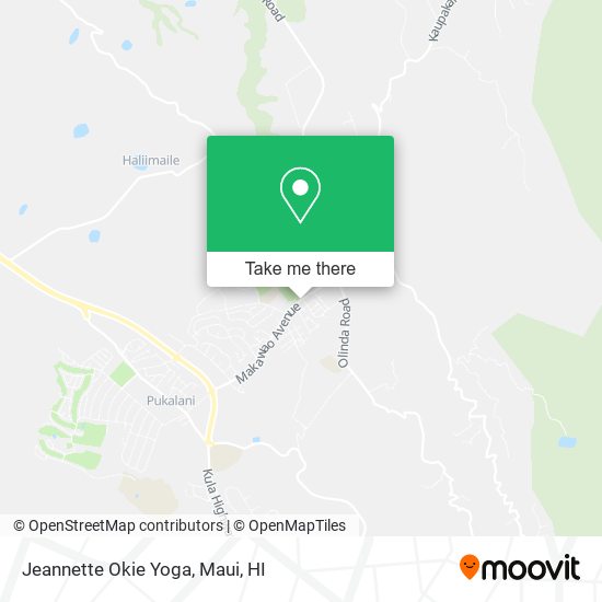 Mapa de Jeannette Okie Yoga