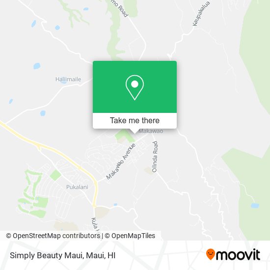 Mapa de Simply Beauty Maui