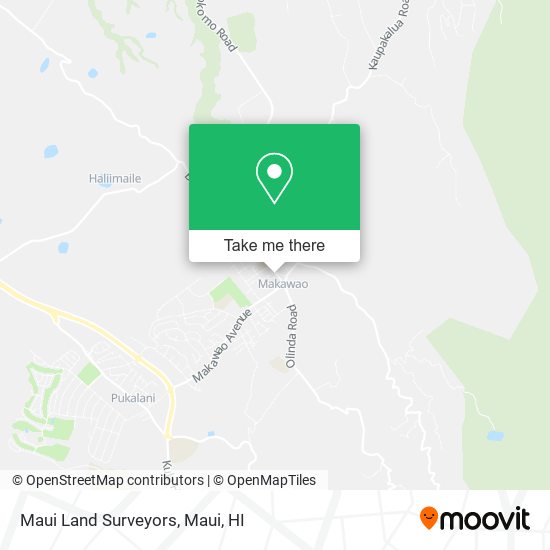 Maui Land Surveyors map