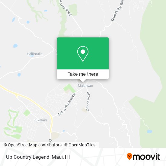Mapa de Up Country Legend