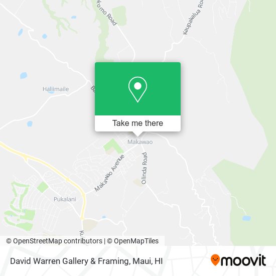 David Warren Gallery & Framing map