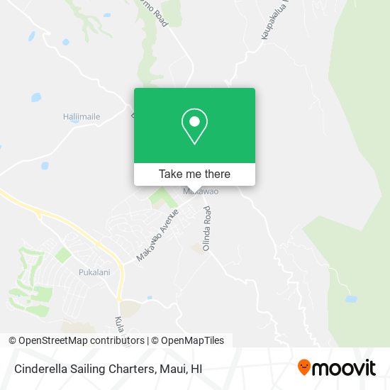 Cinderella Sailing Charters map
