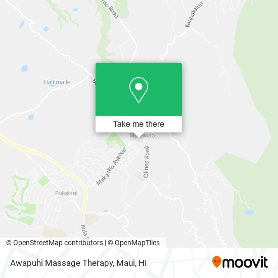 Awapuhi Massage Therapy map