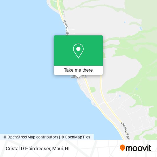Cristal D Hairdresser map