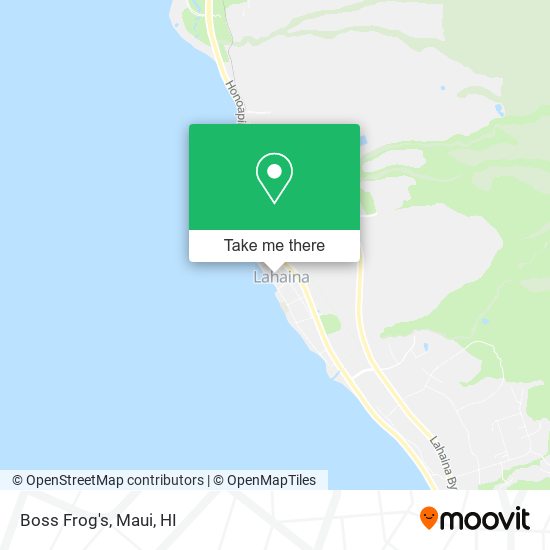 Mapa de Boss Frog's