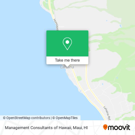 Management Consultants of Hawaii map