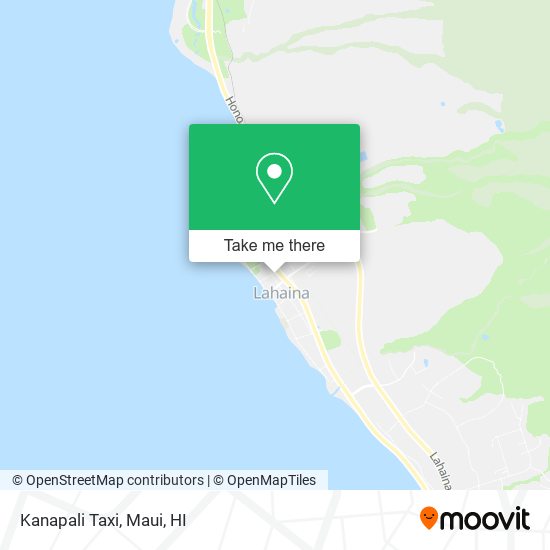 Mapa de Kanapali Taxi