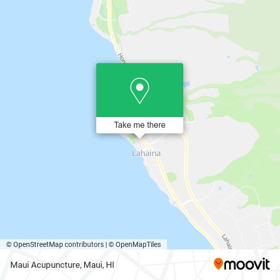 Mapa de Maui Acupuncture