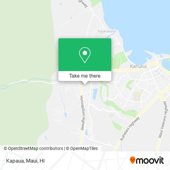 Kapaua map