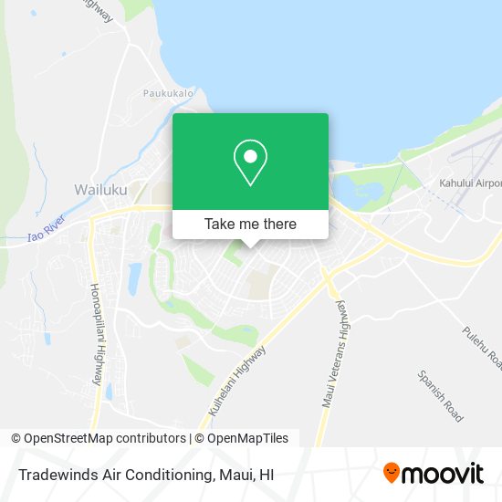 Tradewinds Air Conditioning map