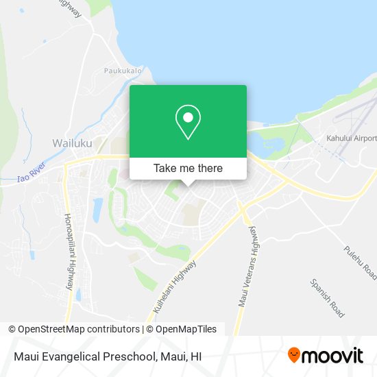 Maui Evangelical Preschool map