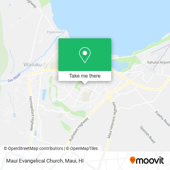 Mapa de Maui Evangelical Church