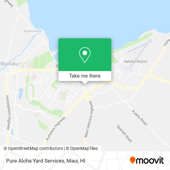 Pure Aloha Yard Services map