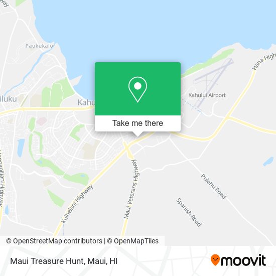 Mapa de Maui Treasure Hunt