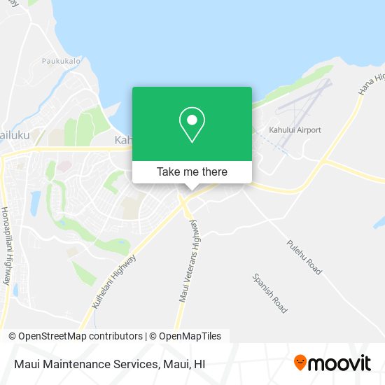 Maui Maintenance Services map