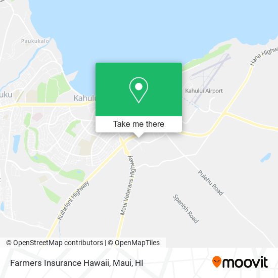 Farmers Insurance Hawaii map