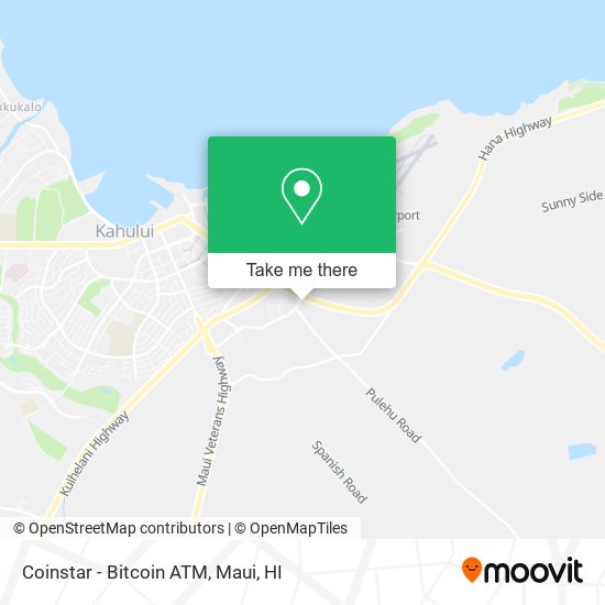 Coinstar - Bitcoin ATM map