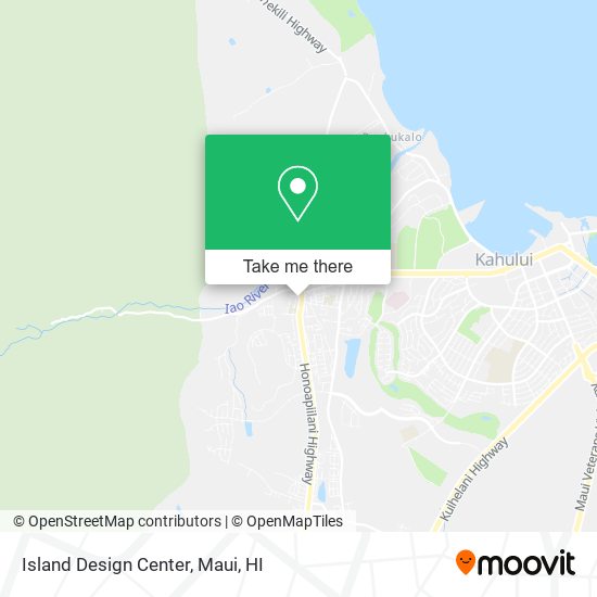 Mapa de Island Design Center
