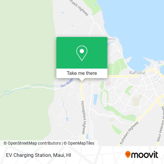 Mapa de EV Charging Station