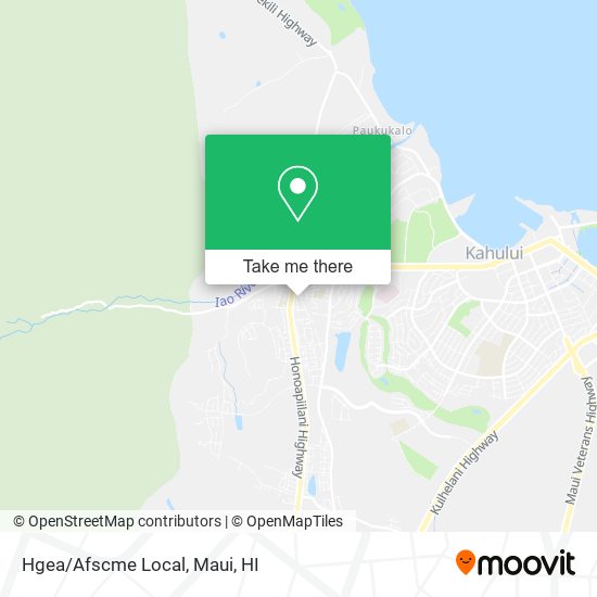 Mapa de Hgea/Afscme Local
