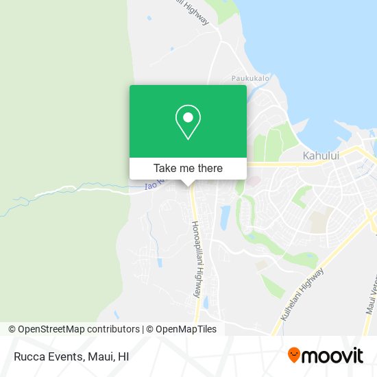 Rucca Events map